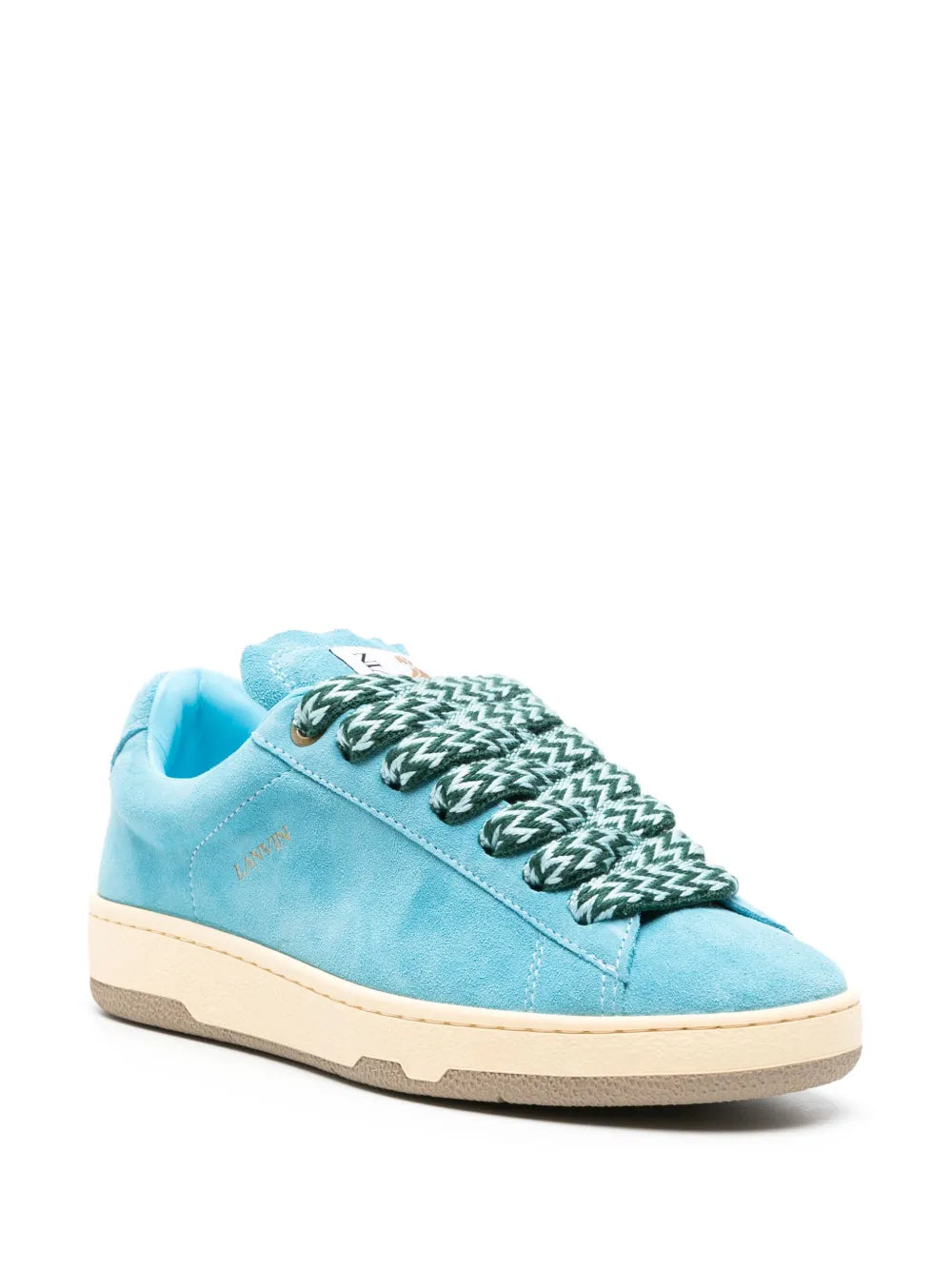 Lanvin Curb Lite suede sneakers