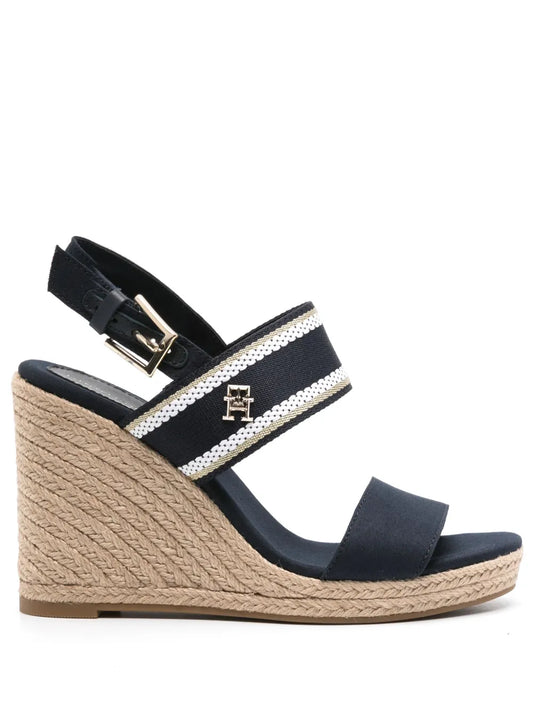 Tommy Hilfiger 105mm logo-plaque espadrilles