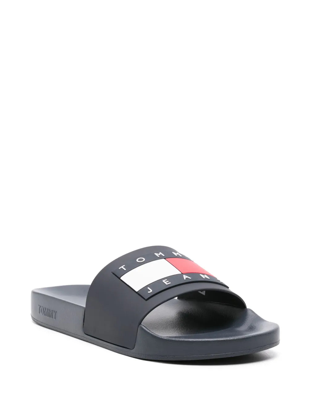 Tommy Jeans raised-logo open-toe slides