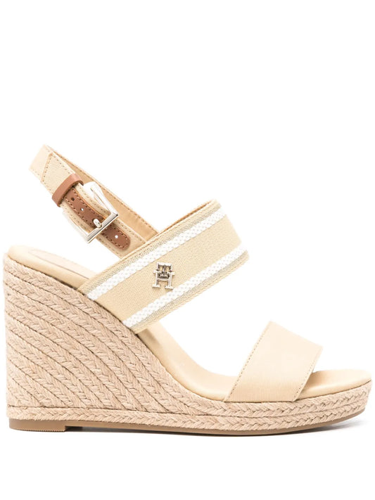 Tommy Hilfiger Webbing 105mm wedge espadrilles