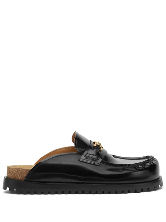 Versace Medusa '95 leather mules