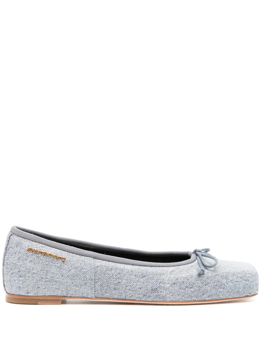 Alexander Wang Billie leather ballerina shoes