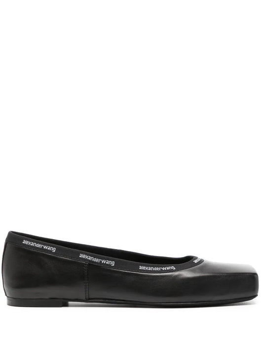 Alexander Wang Billie leather ballerina shoes