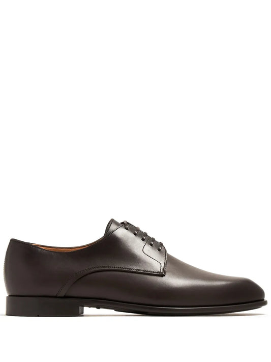Ferragamo leather derby shoes