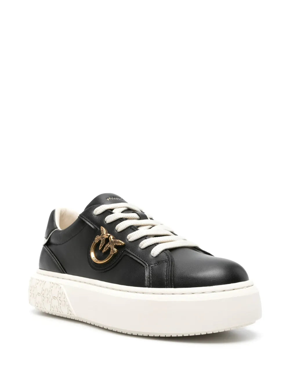 PINKO Love Birds-plaque sneakers