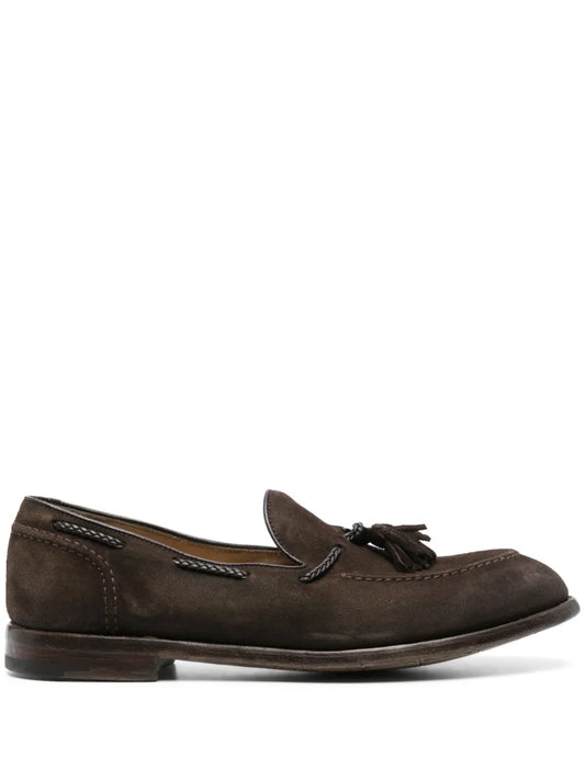Premiata 32056 suede loafers