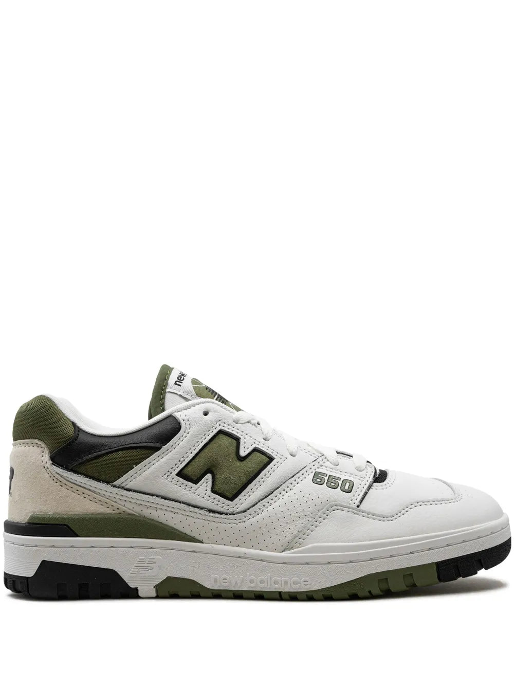 New Balance 550 "White/Dark Olive" sneakers