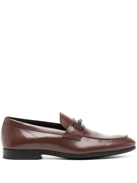 Tod's T-logo leather loafers