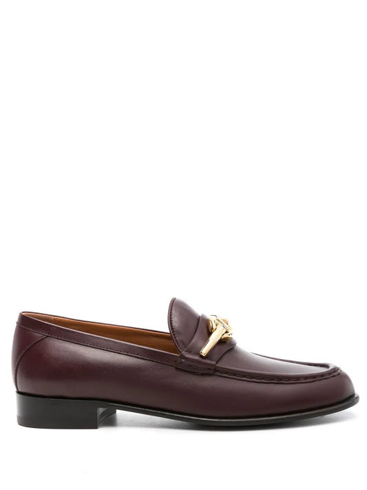 Valentino Garavani VLogo Moon leather loafers