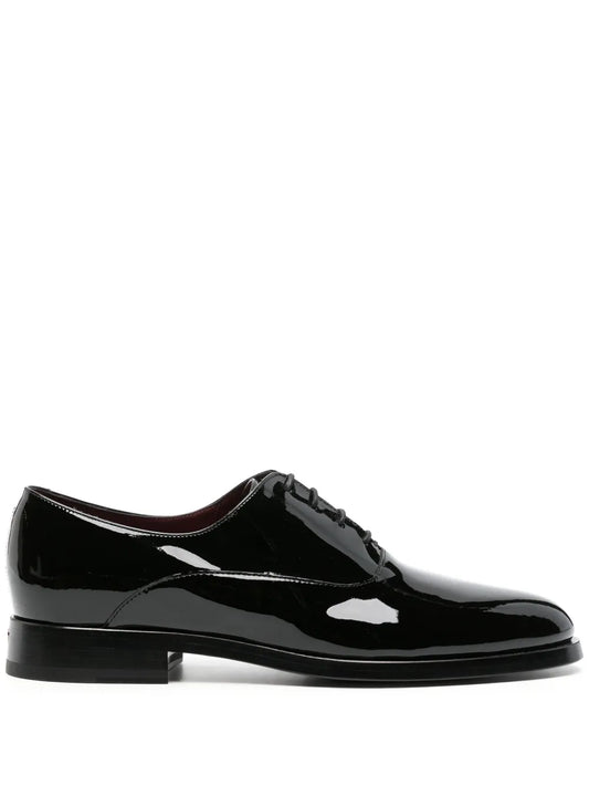 Valentino Garavani patent-leather Oxford shoes