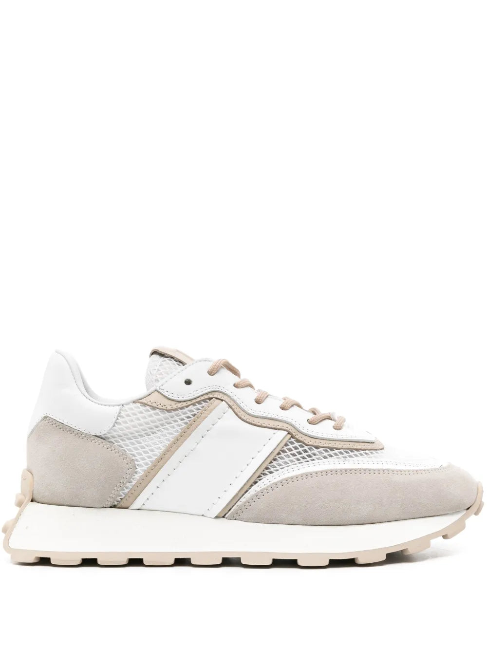 Tod's panelled leather sneakers