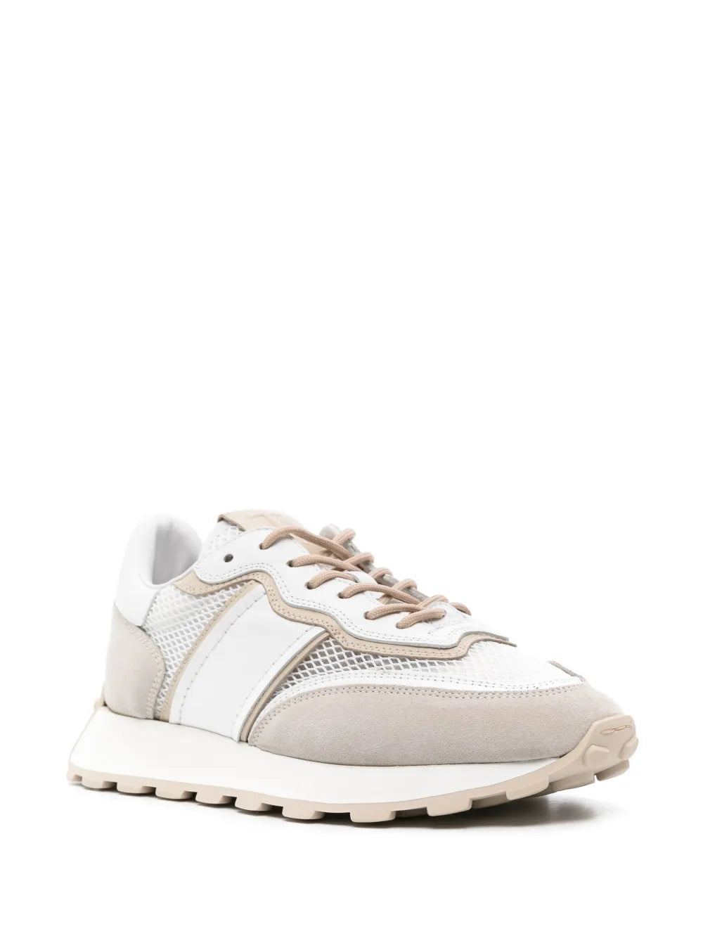 Tod's panelled leather sneakers