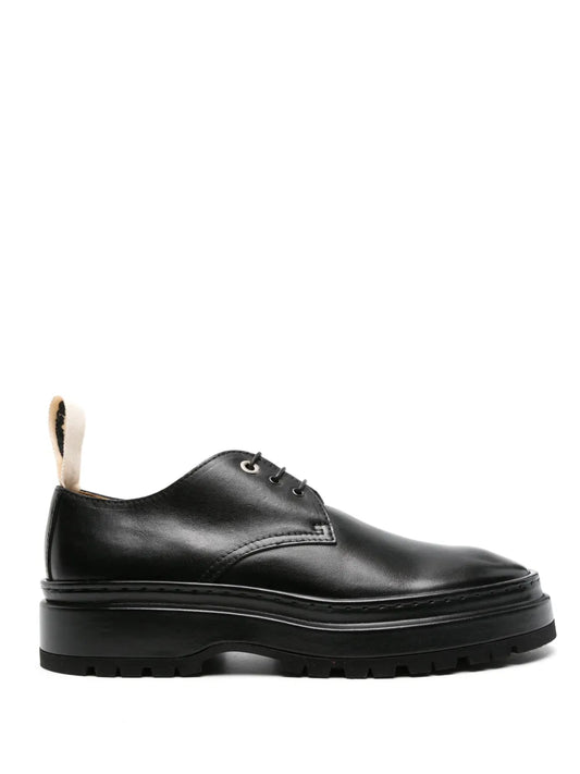 Jacquemus Les Pavane leather derby shoes