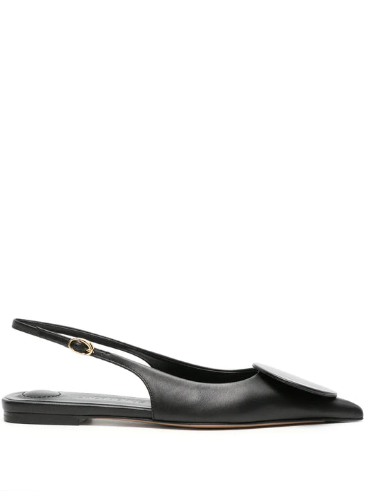 Jacquemus Les Slingbacks Duelo leather ballerina shoes