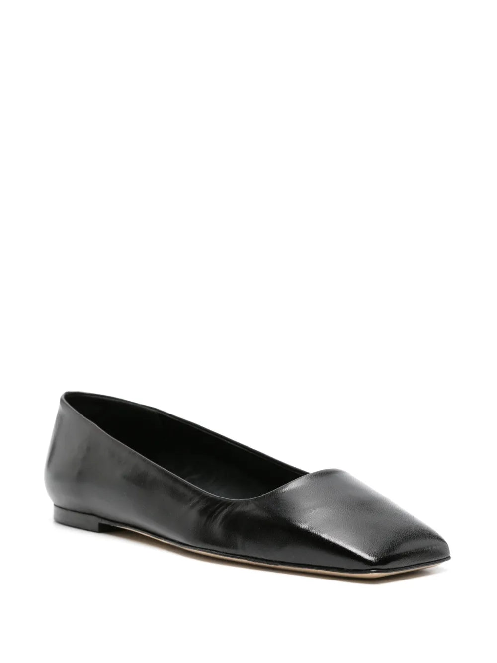 Aeyde Matti leather ballerina shoes