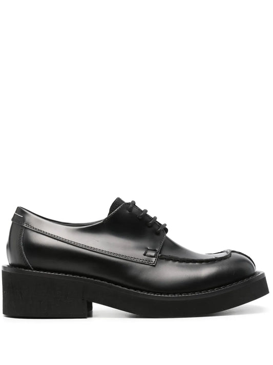 MM6 Maison Margiela 50mm leather derby shoes