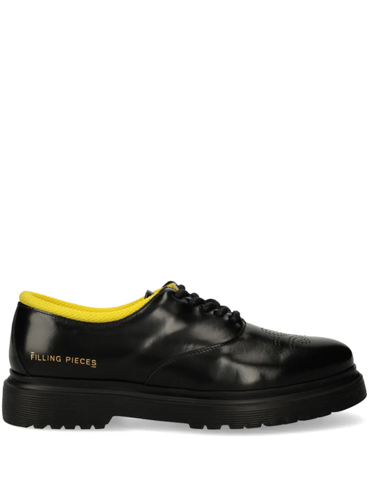 Filling Pieces leather derby shoes
