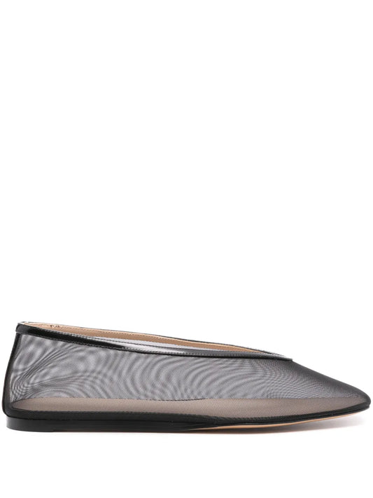 Le Monde Beryl Luna mesh ballerina shoes