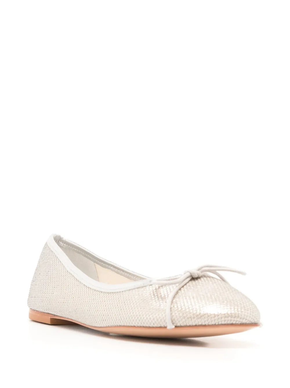 Sarah Chofakian Sarita mesh ballerina shoes