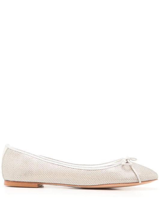 Sarah Chofakian Sarita mesh ballerina shoes