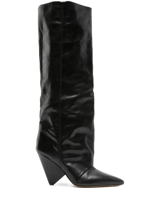 ISABEL MARANT Lyena knee-length leather boots