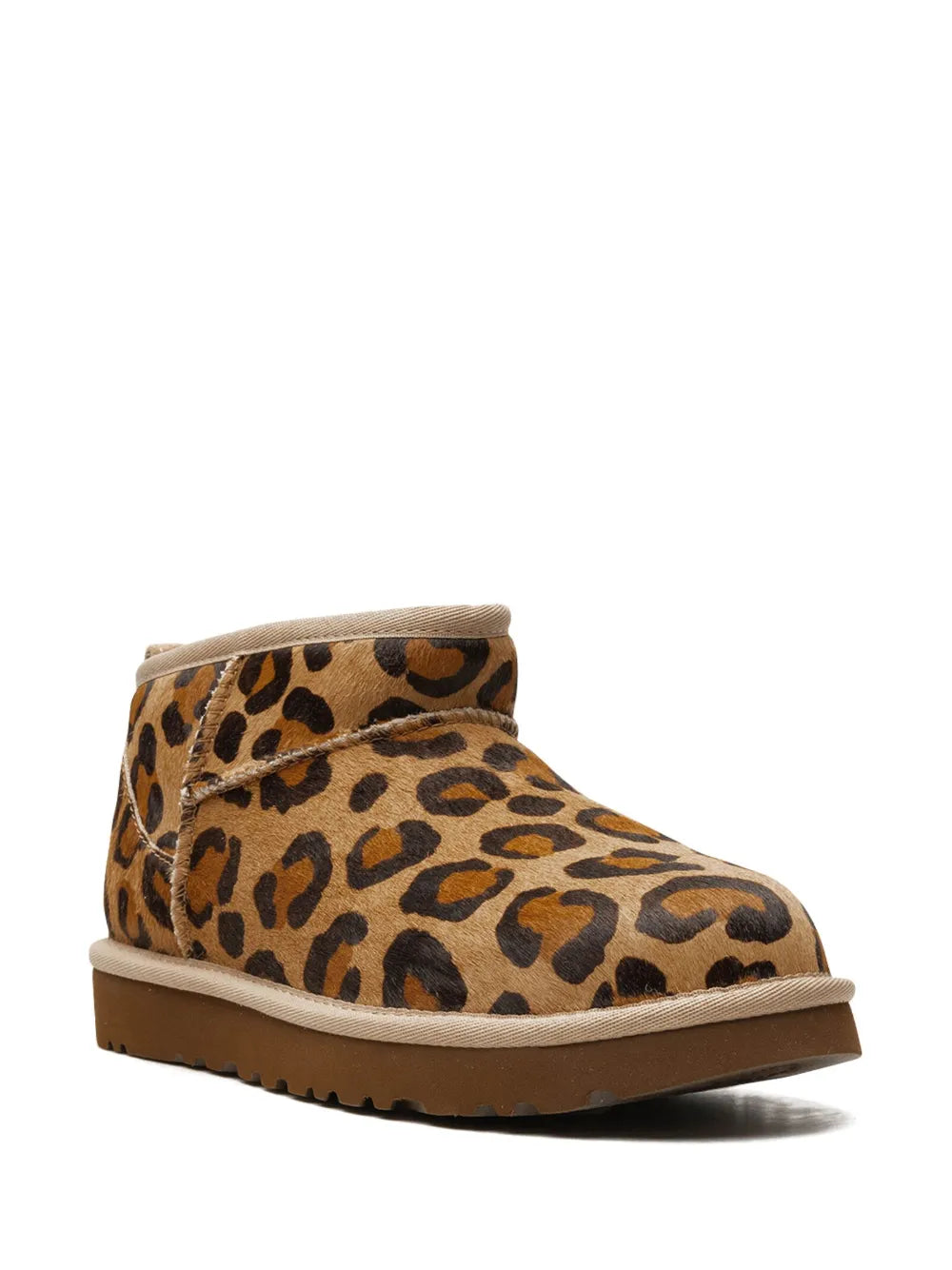 UGG leopard-print ankle-boots