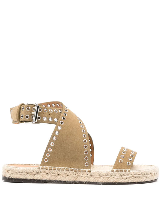 ISABEL MARANT Illya suede espadrilles