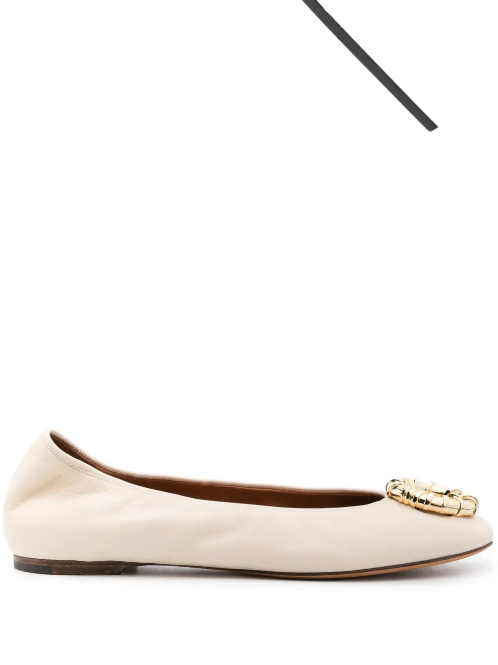 Lanvin Melodie leather ballerina shoes