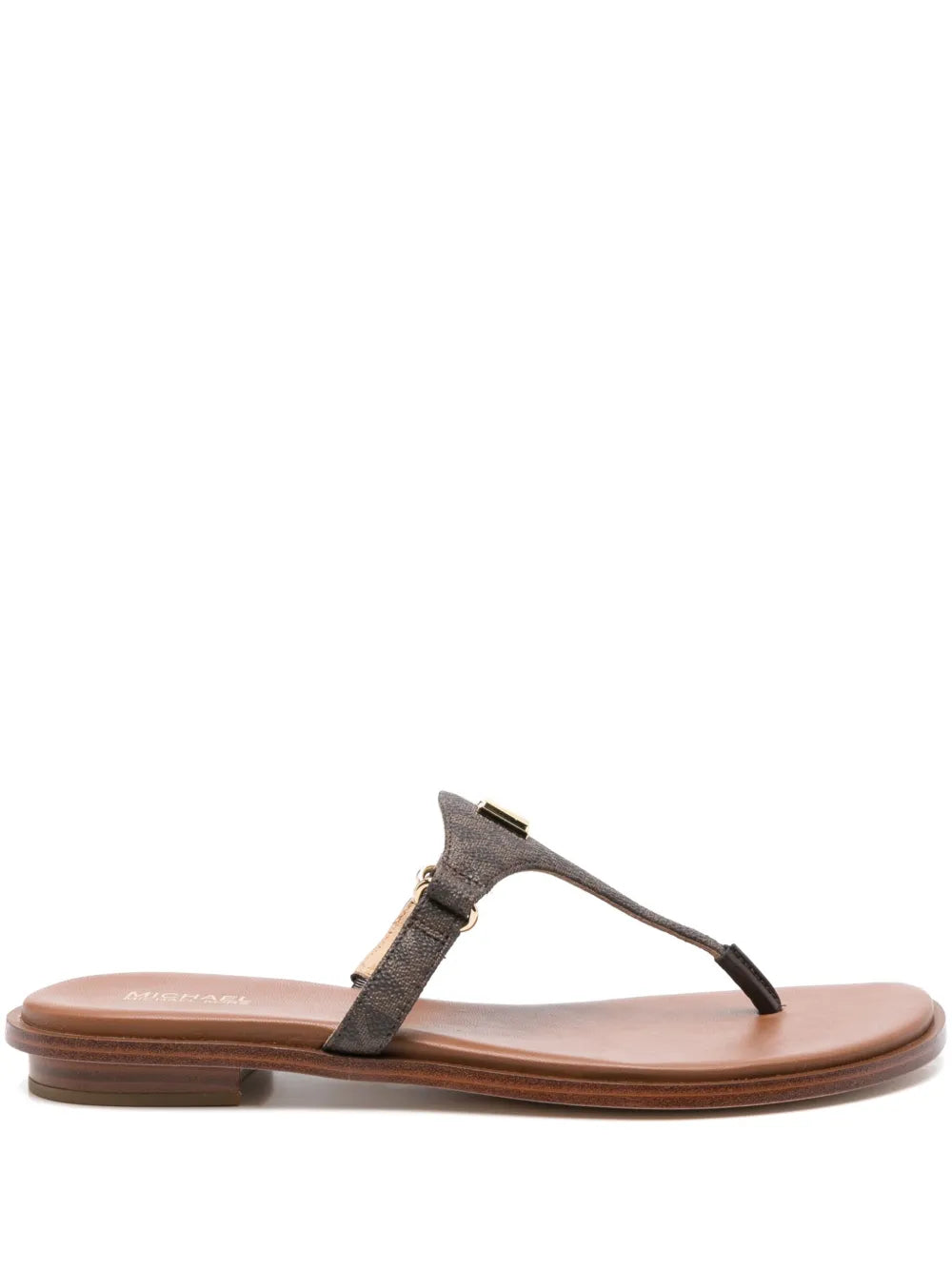 Michael Michael Kors Jillian logo-plaque sandals