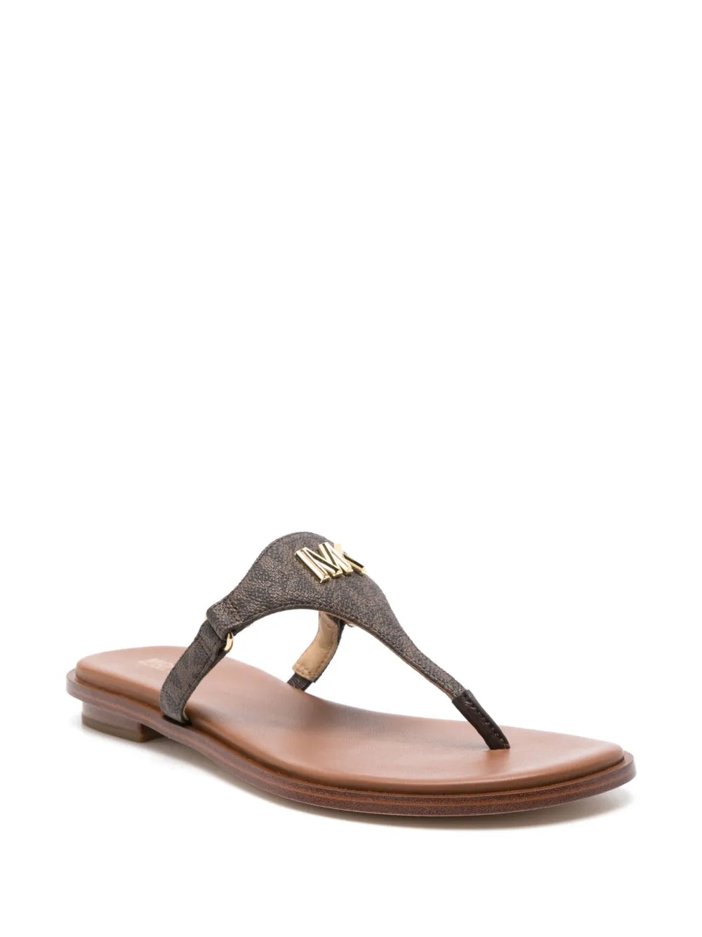 Michael Michael Kors Jillian logo-plaque sandals