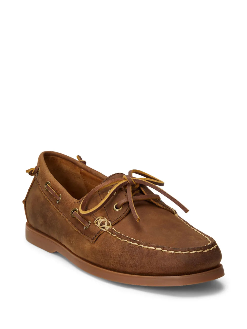 Polo Ralph Lauren Merton leather boat shoes