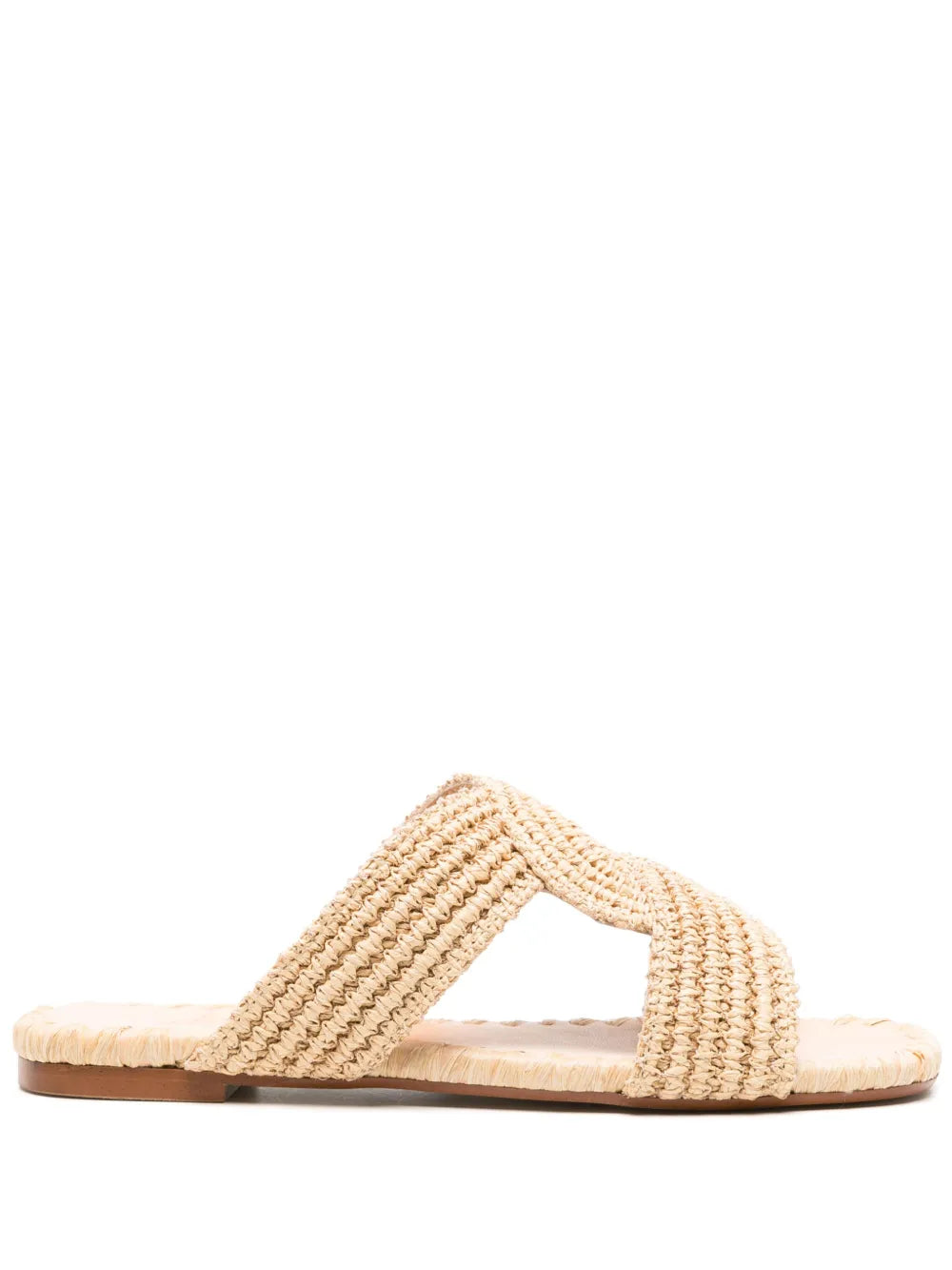 Castañer Prado raffia slides
