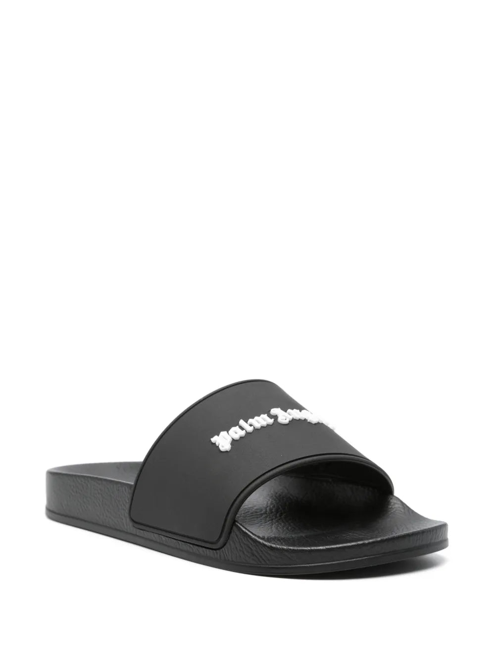 Palm Angels logo-embossed slides