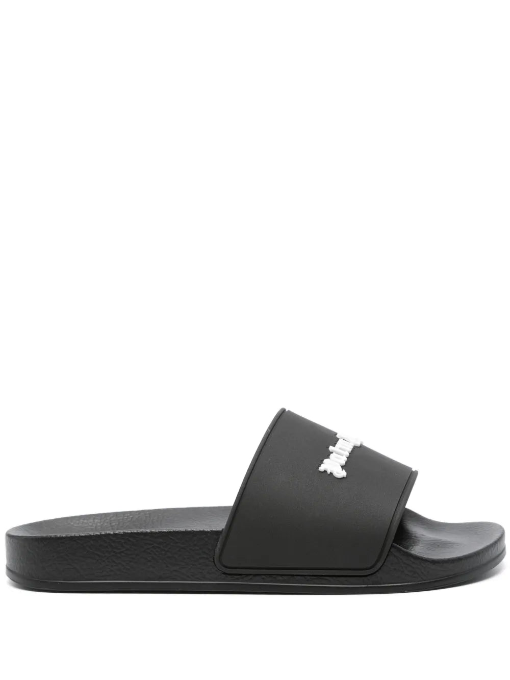 Palm Angels logo-embossed slides