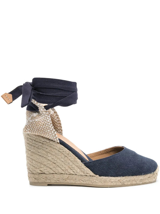 Castañer 90mm Carina wedge espadrilles
