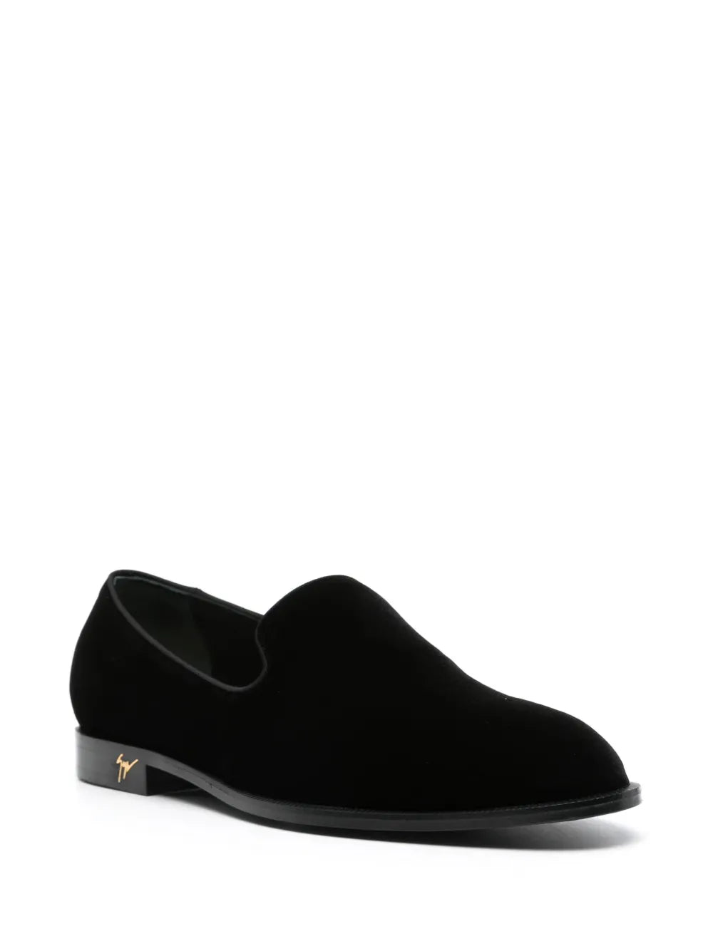Giuseppe Zanotti Rudolph velvet slippers