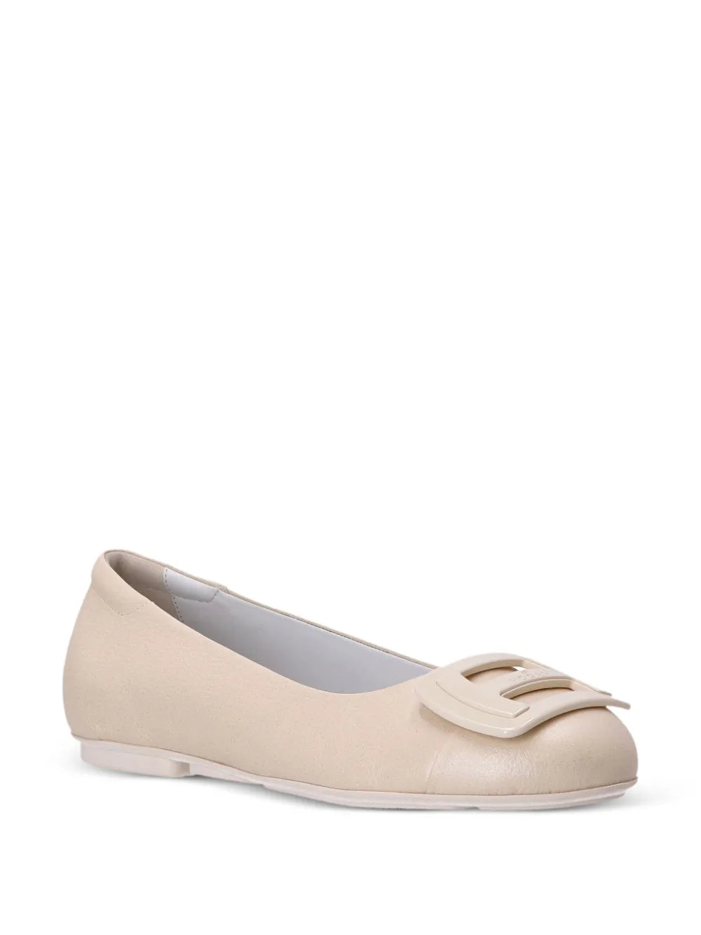 Hogan H661 patent-leather ballerina shoes