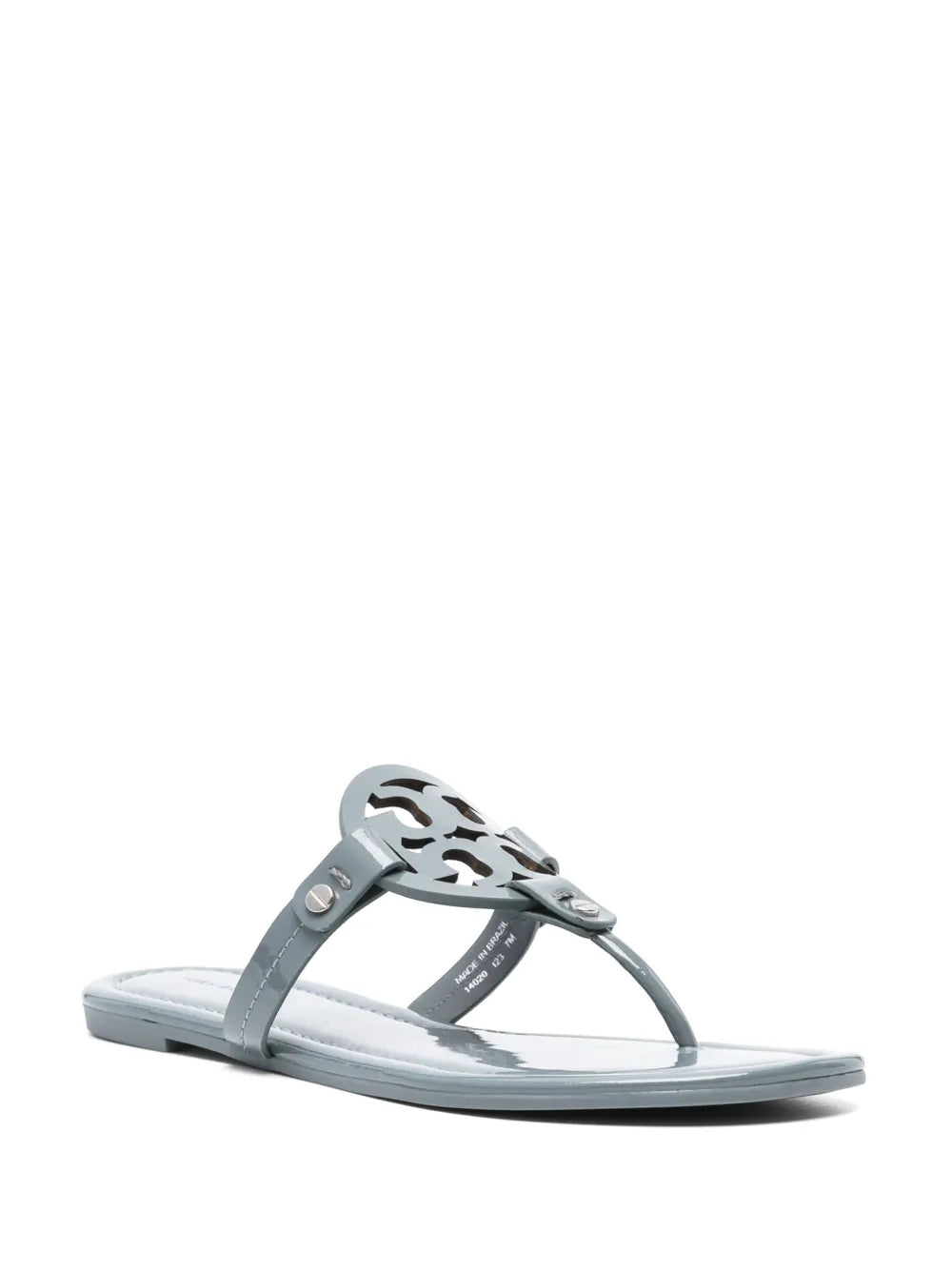 Tory Burch Miller patent-leather flip flops