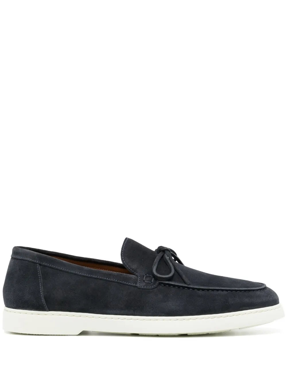Doucal's lace-up suede loafers