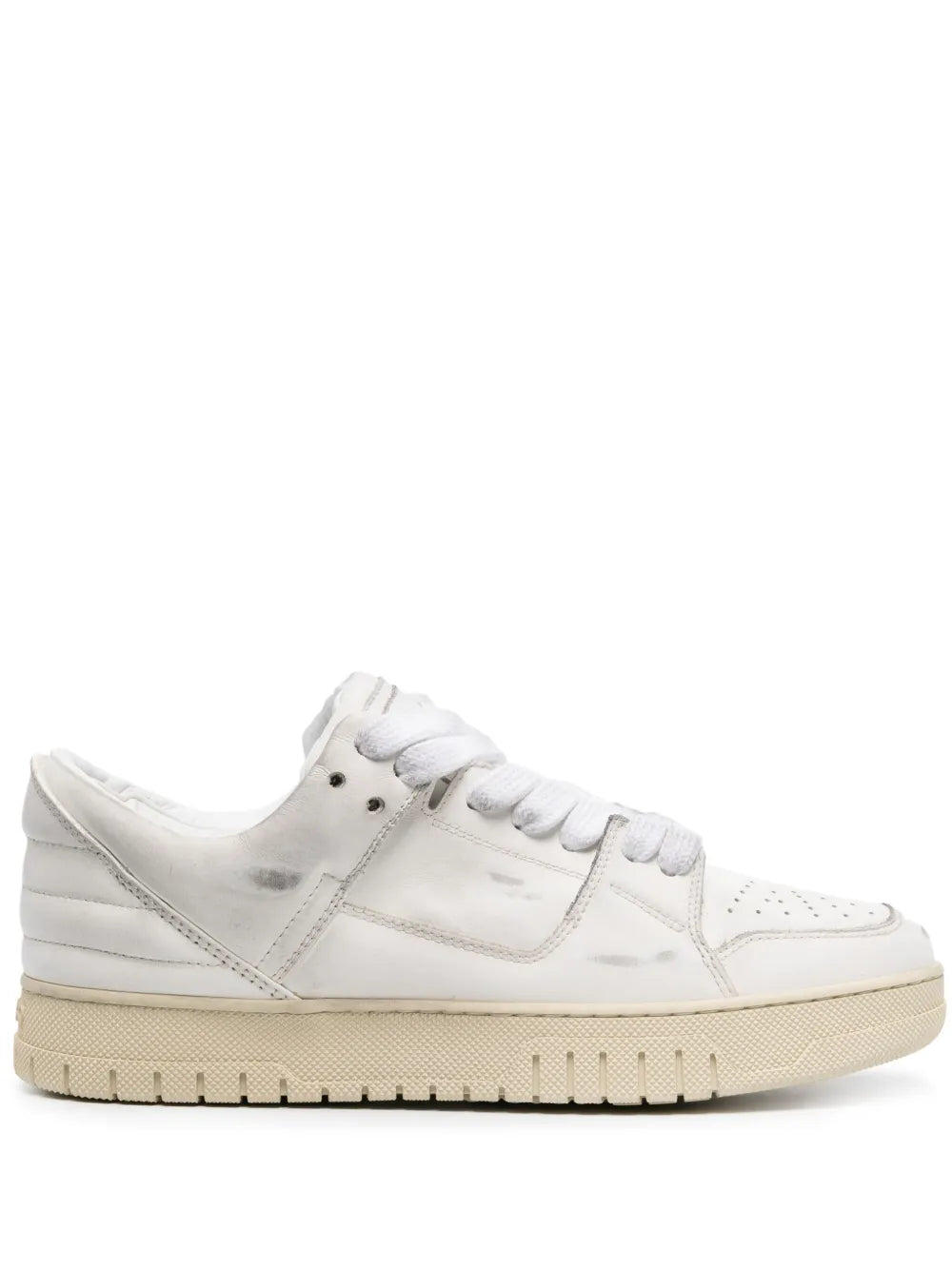 1989 STUDIO Vintage Dirty leather sneakers