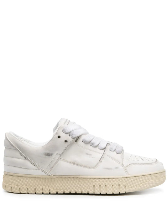 1989 STUDIO Vintage Dirty leather sneakers
