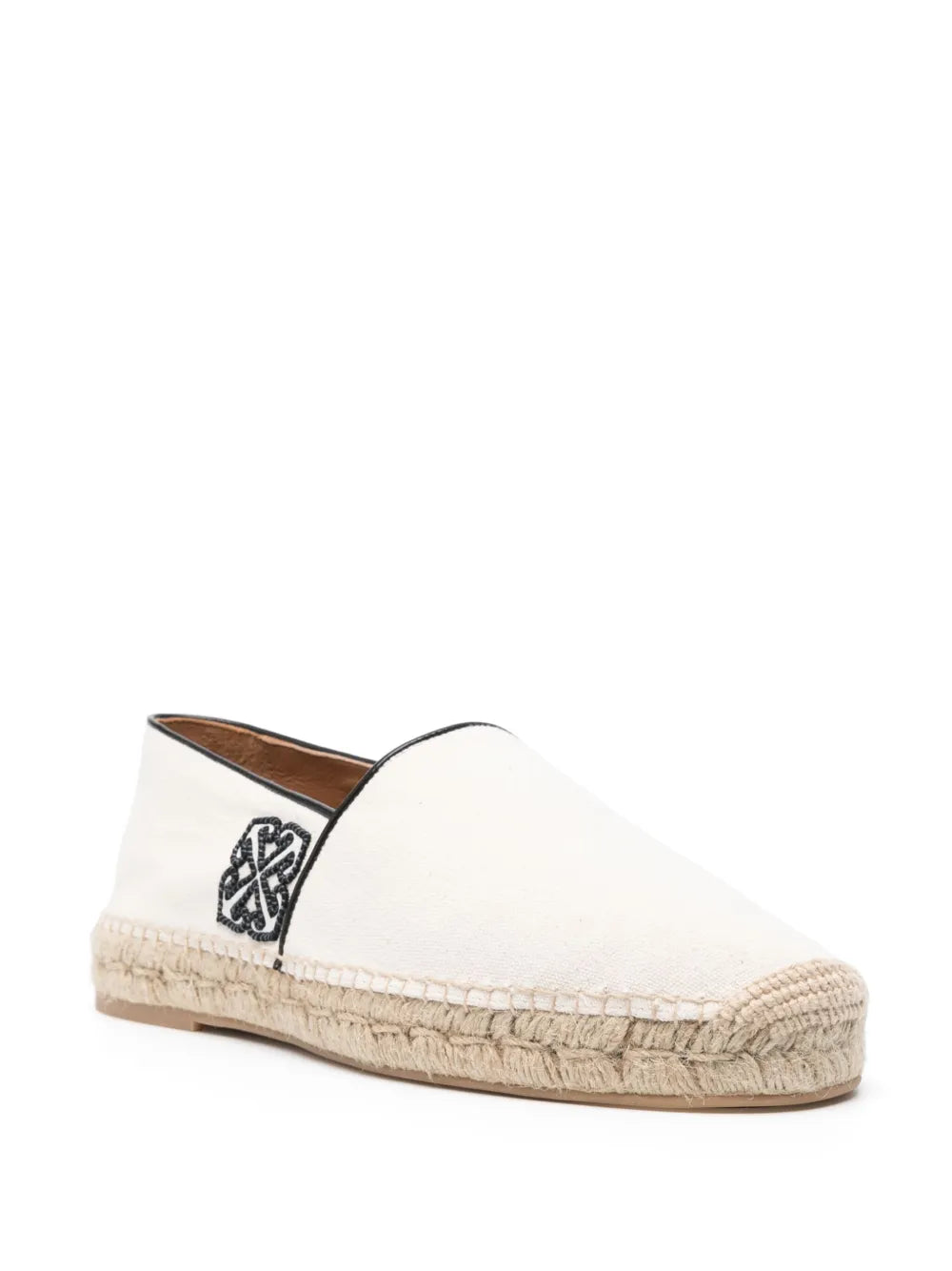 Off-White Anglette canvas espadrilles