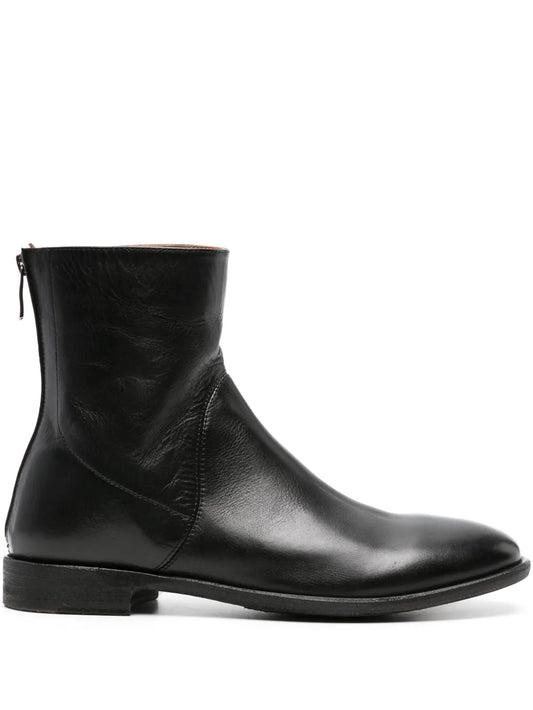 Alberto Fasciani Homer leather ankle boots