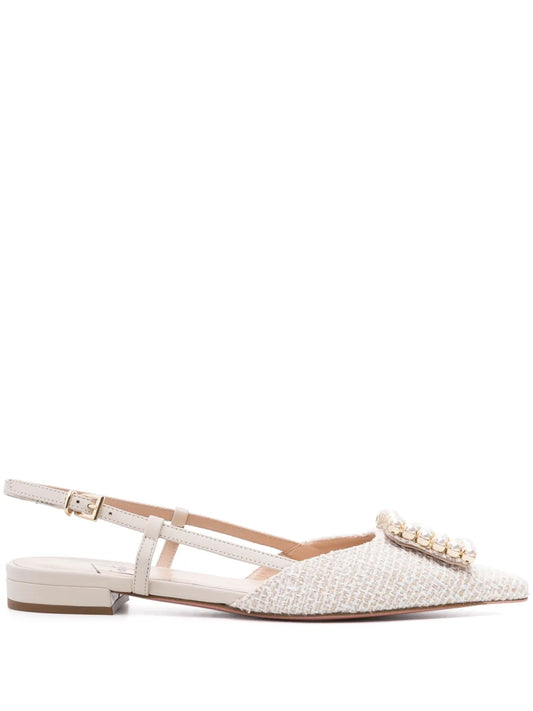 Roberto Festa Lavanda slingback ballerina shoes