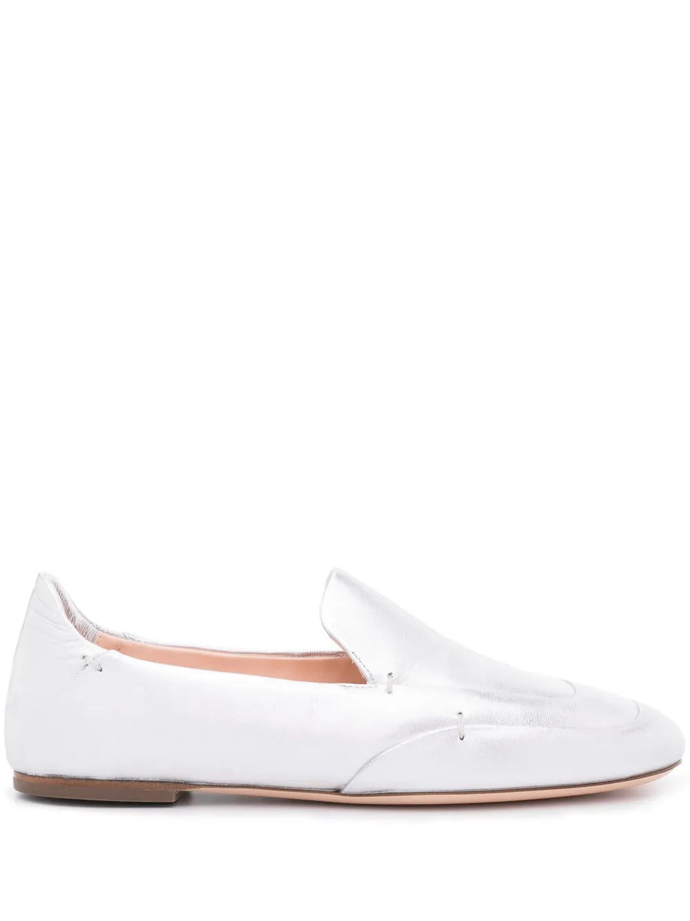 AGL Dana panelled leather loafers