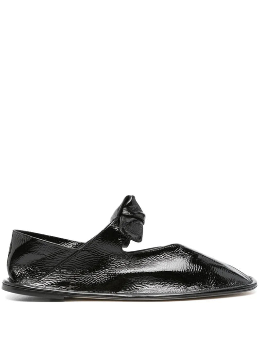 Hereu Llasada leather ballerina shoes