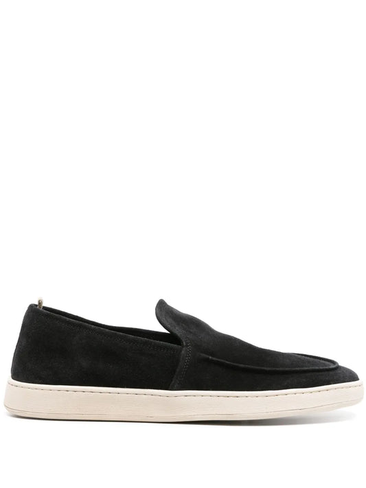 Officine Creative slip-on suede sneakers