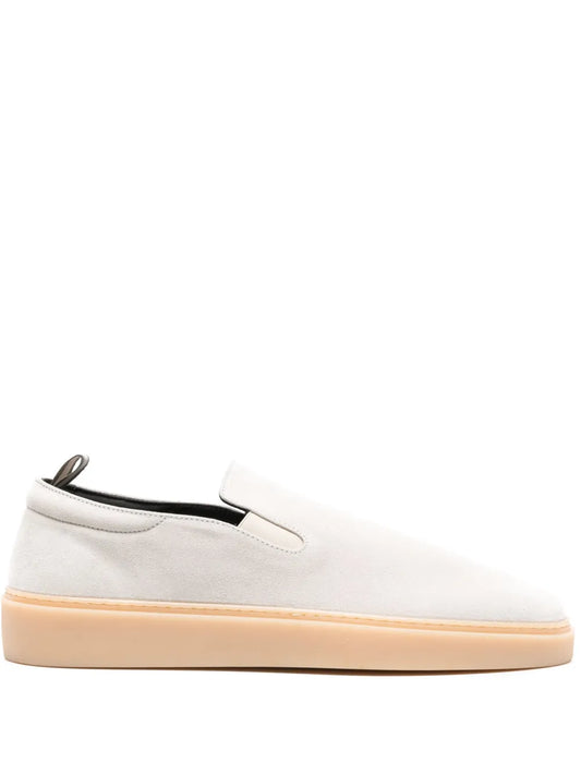 Officine Creative slip-on suede sneakers