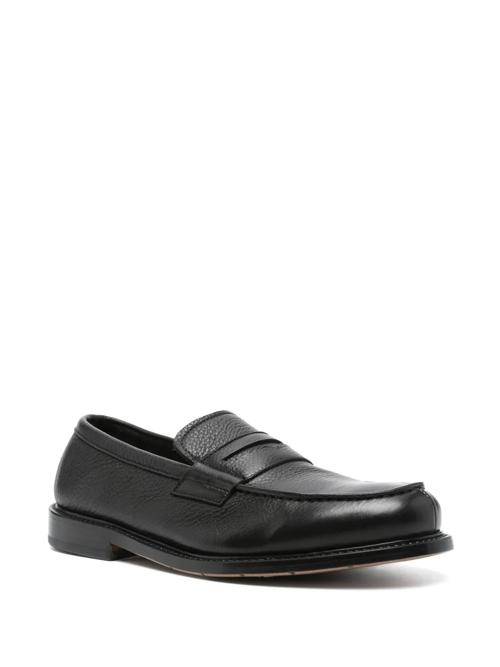 Premiata grained leather loafers