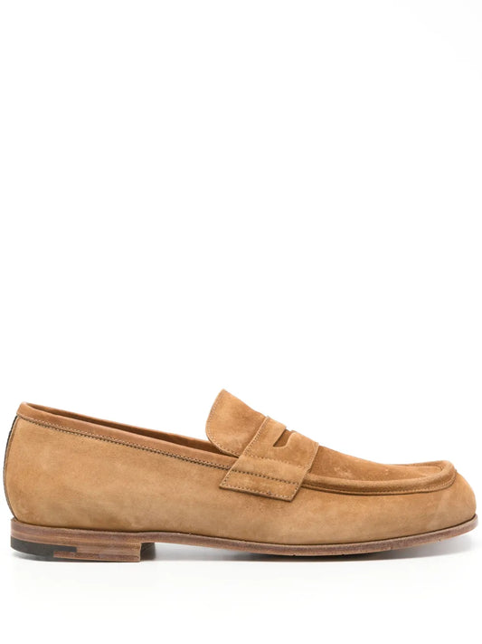 Premiata penny-slot suede loafers